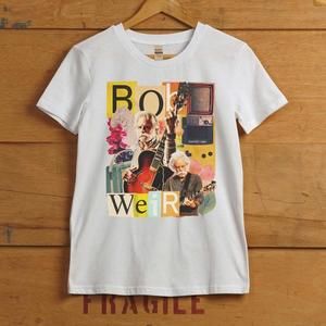 Bob Weir - Unisex White T-Shirt - Graphics Hip Hop T-shirt